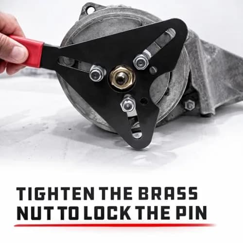 Powerbuilt AC Clutch Holding Tool, Adjustable Pin, Non-Slip Handle | Vehicle Repair thumbnail 4