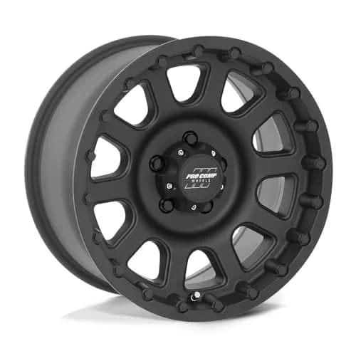 PRO COMP PRO SERIES 32 17X9 5X127 4.76-6mm FLAT BLACK | Heavy Duty Alloy Wheel thumbnail 1