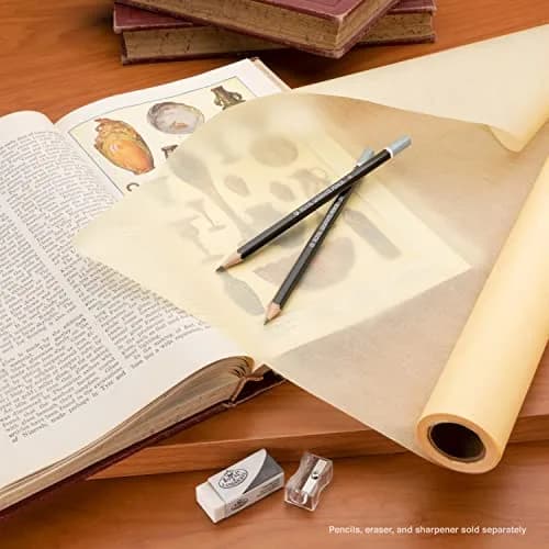 Bee Paper Canary Sketch and Trace Roll 24-Inch x 720-Inch (60 Yards) | High Transparency Drawing Paper thumbnail 5