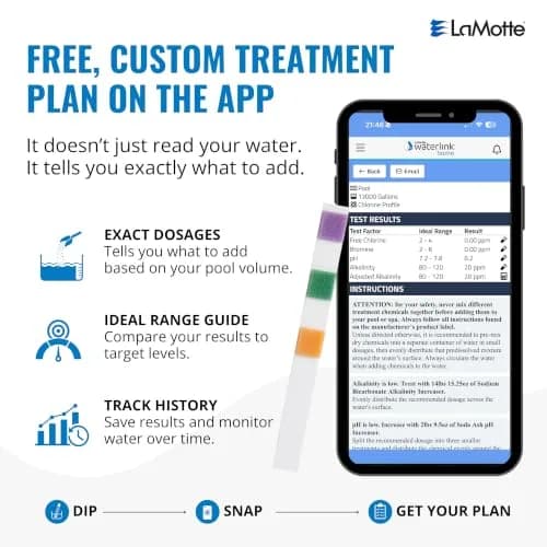 LaMotte Insta Test 3 Swimming Pool Test Strips 50 Count | Instant Results for Key Pool Factors thumbnail 6