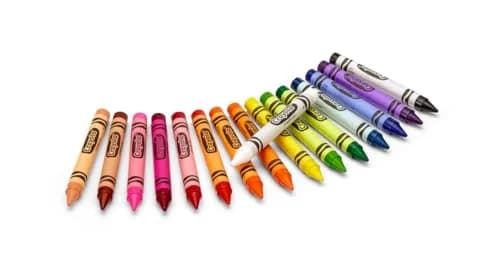 Crayola Large Crayon Set 16 Assorted Colors | Comfortable Grip for Kids & Classroom thumbnail 6