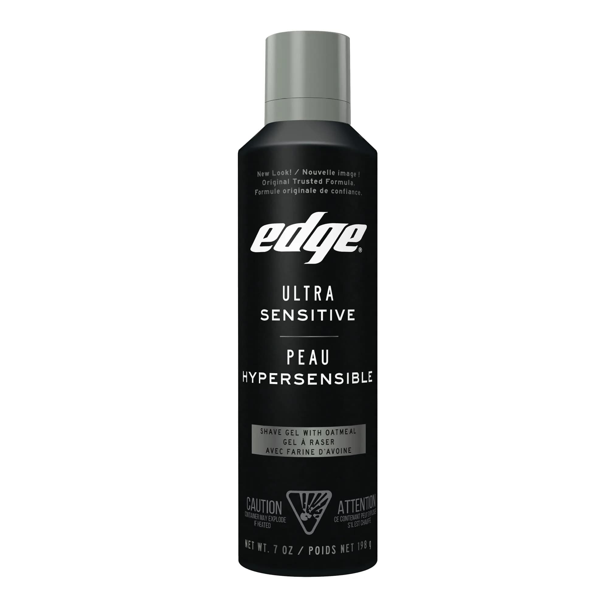 Edge Ultra Sensitive Skin Unscented Shaving Gel 207ml (7 Fl Oz) | Advanced Formula for Dry, Sensitive Skin - main product image