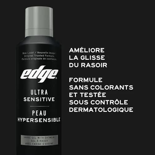 Edge Ultra Sensitive Skin Unscented Shaving Gel 207ml (7 Fl Oz) | Advanced Formula for Dry, Sensitive Skin thumbnail 6
