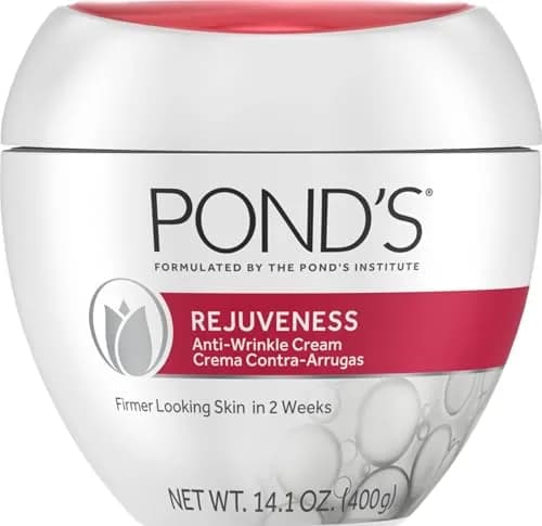 POND’S Rejuveness Face Cream 394ml (14.1 oz) | Anti-Aging Moisturizer with AHAs, Collagen & Vitamin E thumbnail 1