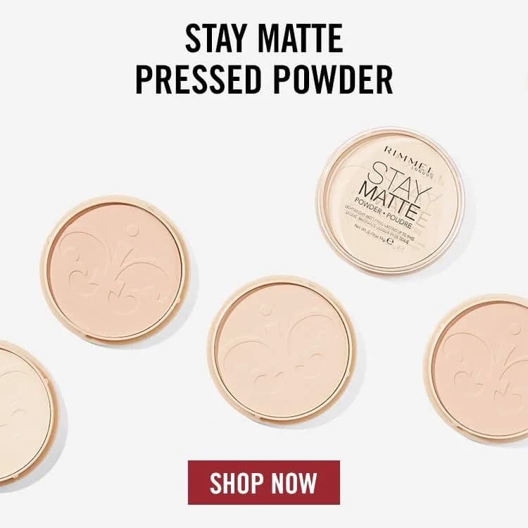 Rimmel Stay Matte Pressed Powder 0.49oz | High Coverage, Shine Control, Humidity-Proof thumbnail 6