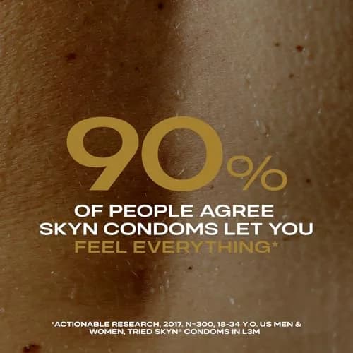 SKYN Original Polyisoprene Condoms 12 Count | Latex-Free, Lubricated, Comfortable Fit thumbnail 8