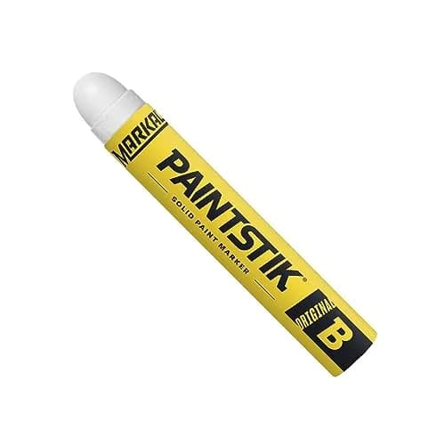 Markal 12-Pack White Paint Markers - Permanent, Waterproof, UV Resistant | 0.4 mm Tip thumbnail 1