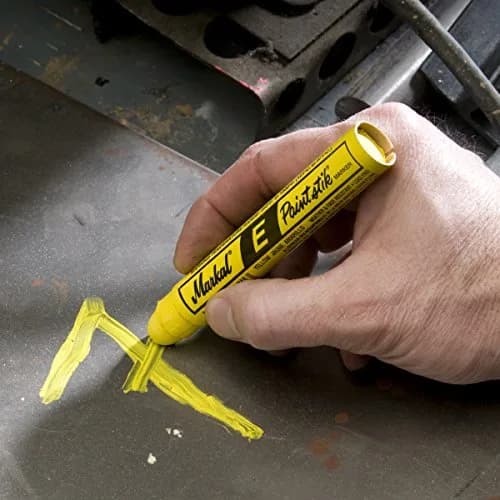 Markal White Solid Paint Marker 12 Pk | High-Intensity, Weather-Resistant, -46°C to 66°C thumbnail 2