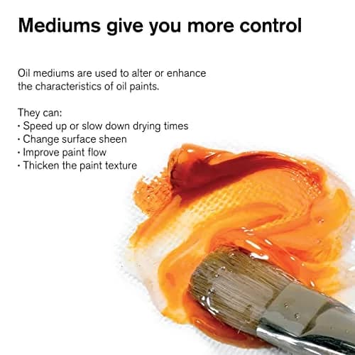 Winsor & Newton Oil Painting Medium Gloss 250ml (8.45 Fl Oz) | Slow Drying for Detail & Glazing thumbnail 4
