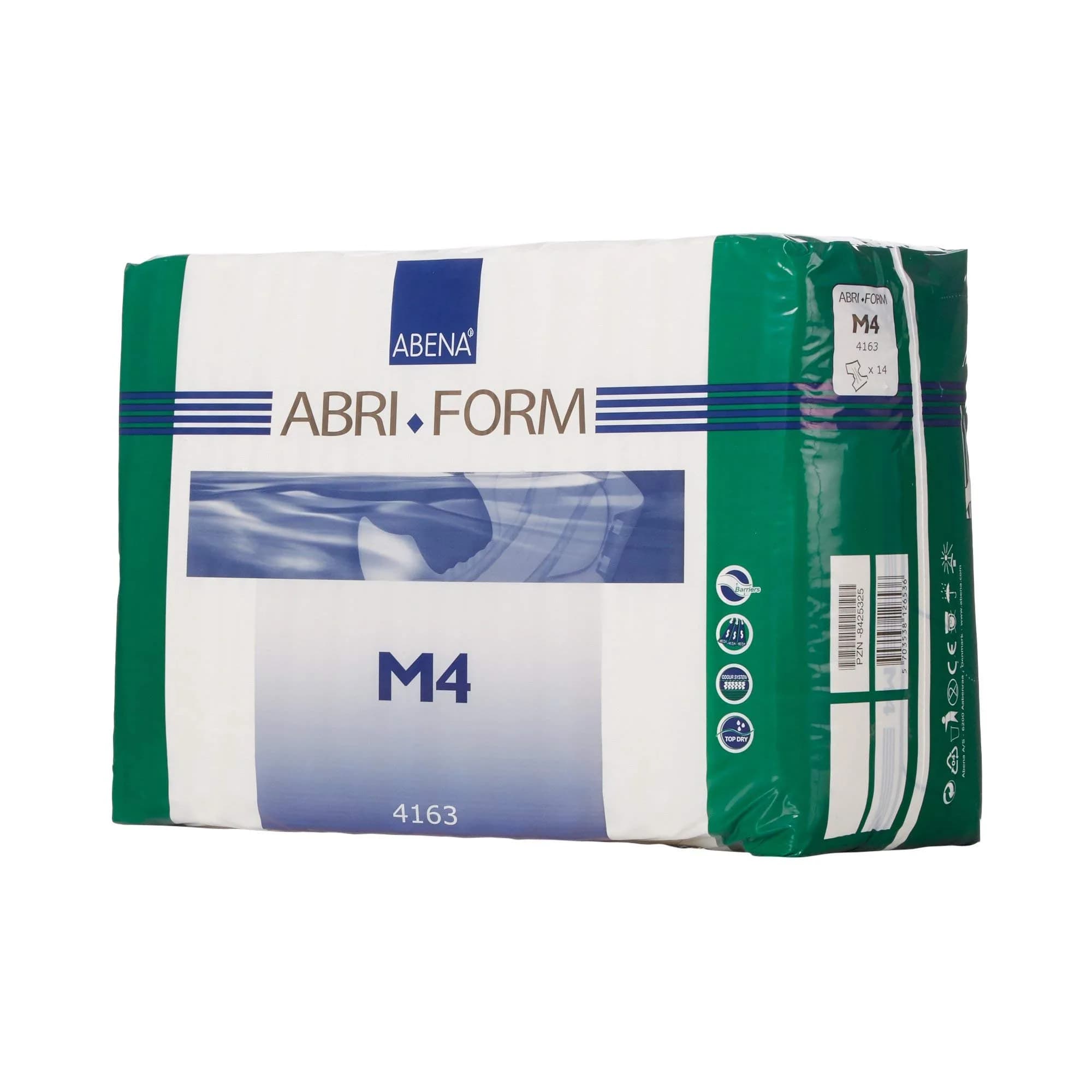 Abena Abri-Form Comfort L4 Plastic-Backed Briefs Large 36 Count | High Absorbency for All-Day Protection — Medium