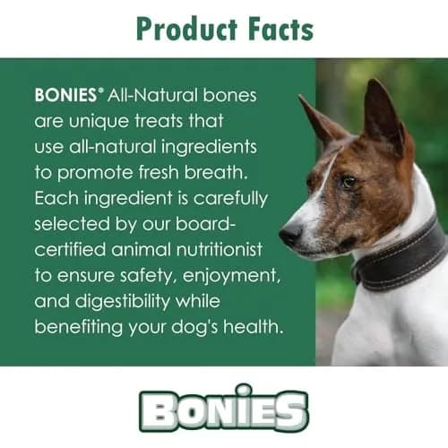 Pet Health Solutions Bonies Natural Calming Formula Dog Treats - Chicken, 20 Bones | Supports Anxiety & Breath thumbnail 7