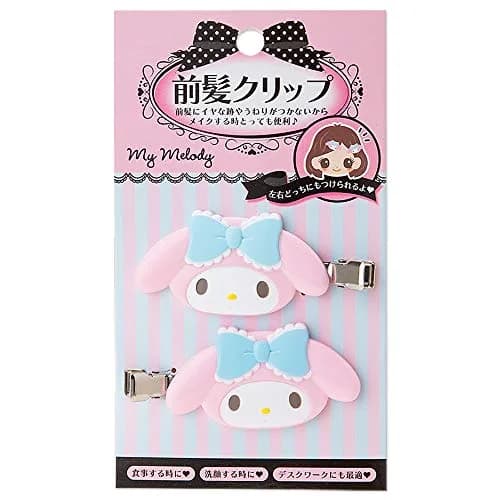 Sanrio My Melody Bangs Clip Set | 6cm (2.4in) Left & Right Facing thumbnail 1