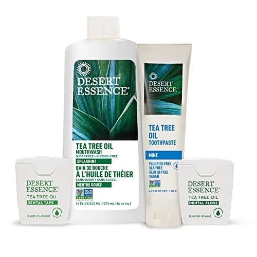 Desert Essence Tea Tree Oil Toothpaste - Mint - 6.25 Oz - Pack of 2 | Deep Cleans Teeth & Gums thumbnail 9