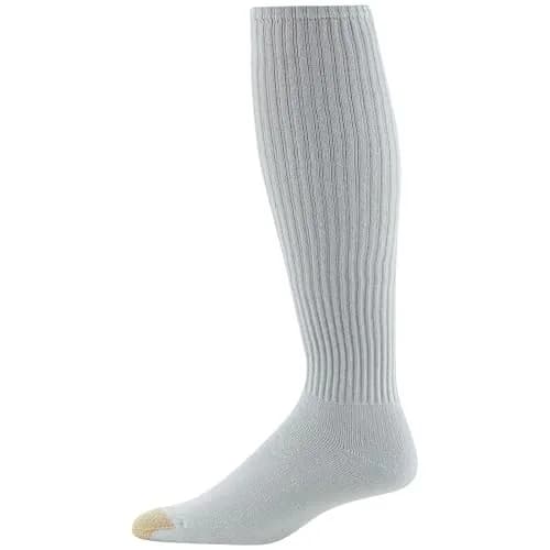 GOLDTOE Men's Ultra Tec Performance Over-The-Calf Athletic Socks, 3-Pairs, White, X-Large | Moisture Control & Durability thumbnail 3