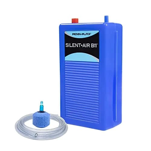 Penn-Plax Silent-Air Aquarium Air Pump with Battery Backup for Fish Tanks up to 29 Gallons | Emergency Power Outage Support thumbnail 4