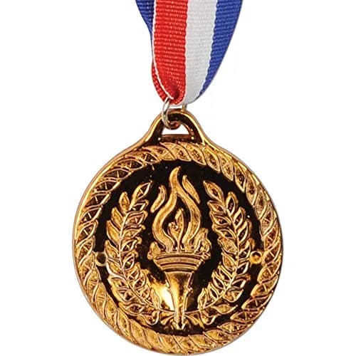 Beistle Bronze Medal with Ribbon Party Accessory | 1 Count thumbnail 2