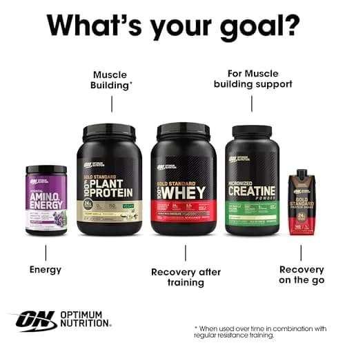 Optimum Nutrition Amino Energy Powder Orange Cooler 270g (9.5 Oz) | BCAAs & Caffeine for Energy & Focus thumbnail 8