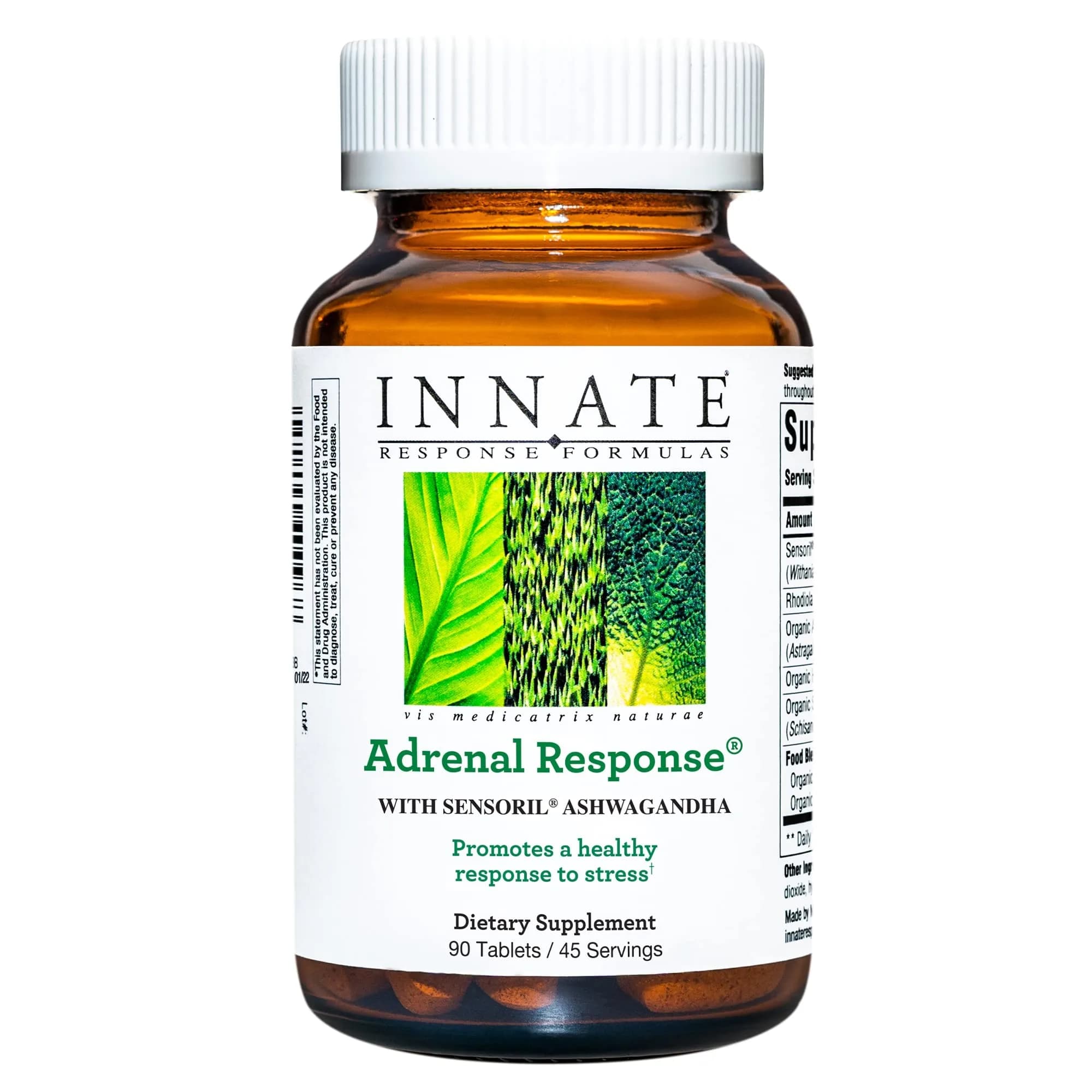 Innate Response Formulas Adrenal Response, 45 Servings | Supports Stress & Cortisol Balance - main product image