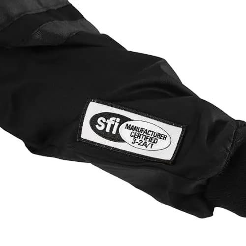RaceQuip 110 Series Driving Jacket SFI 3.2A/1 Black 5XL | Flame-Resistant, Durable, Stylish thumbnail 6