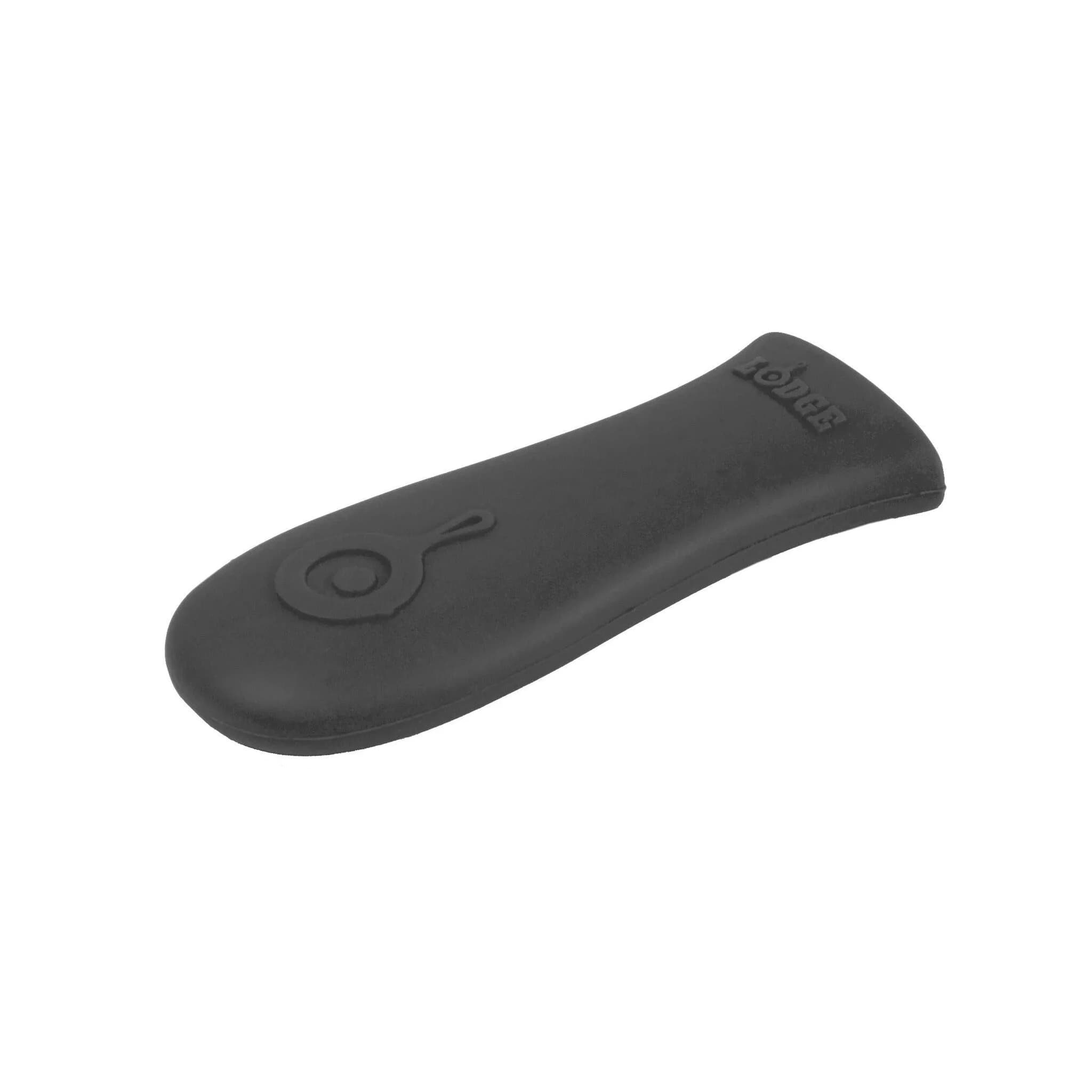 Lodge Silicone Hot Handle Holder Black | Fits Cast Iron Skillets 9" & Larger, 50g (1.76 oz)