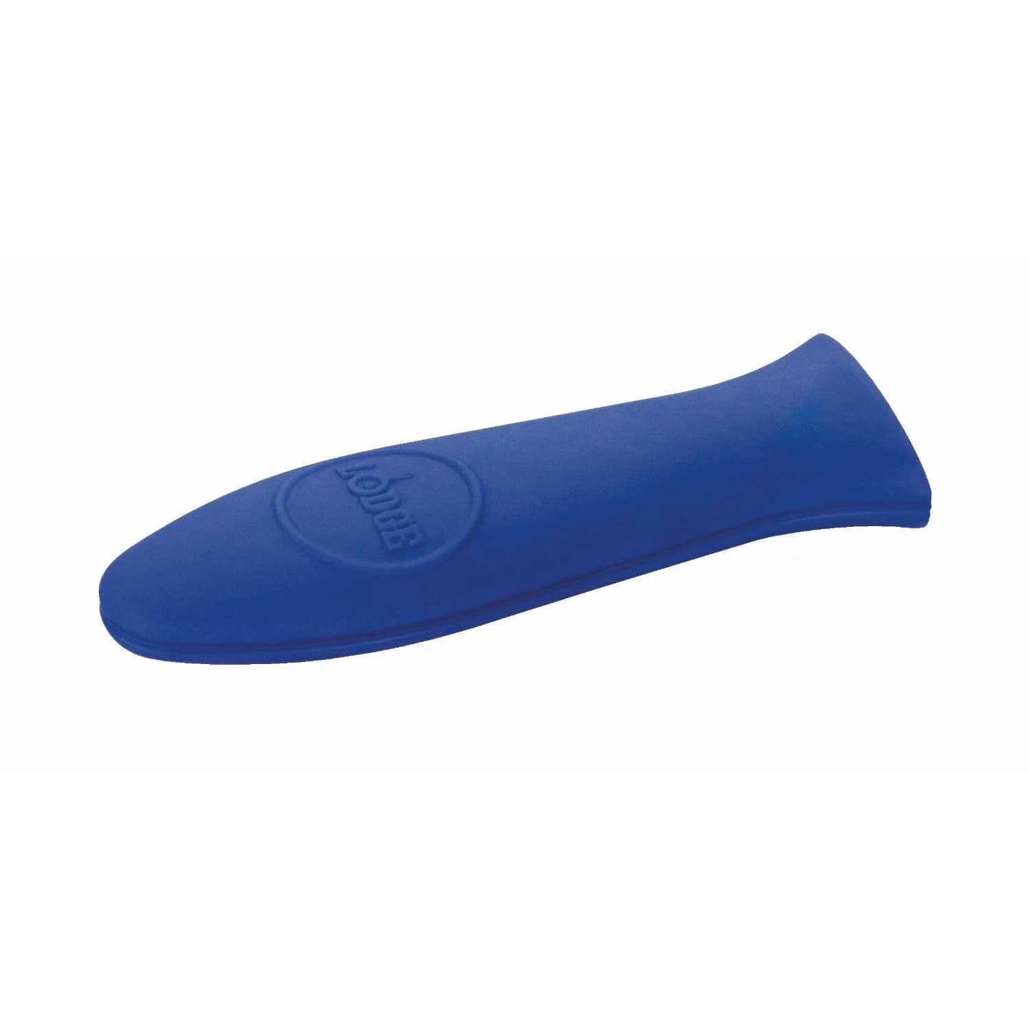 Lodge Red Silicone Hot Handle Holder | Heat-Resistant Cast Iron Skillet Handle Cover for Pans 9 Inches & Larger (14.3cm x 5.1cm) — Blue