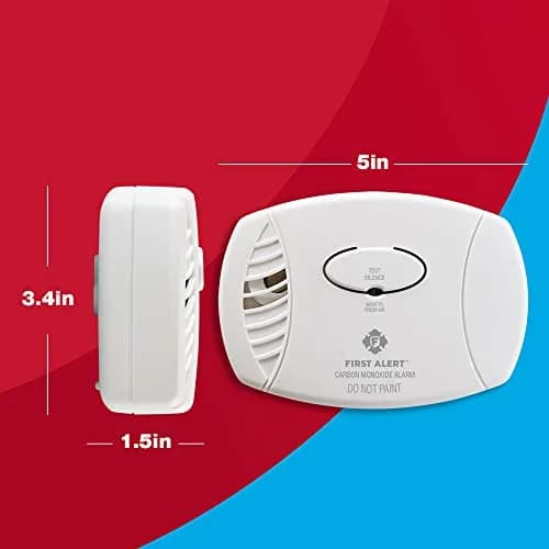 First Alert CO400-3 Battery Operated Carbon Monoxide Detector 3-Pack | Electrochemical Sensor, 85dB Alarm thumbnail 7