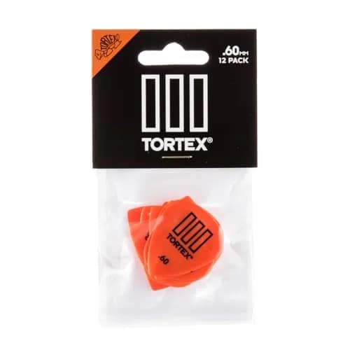Jim Dunlop Tortex TIII Pick 0.60mm (12 Pack) | USA-Made Delrin Plectrums for Precision Playing thumbnail 4