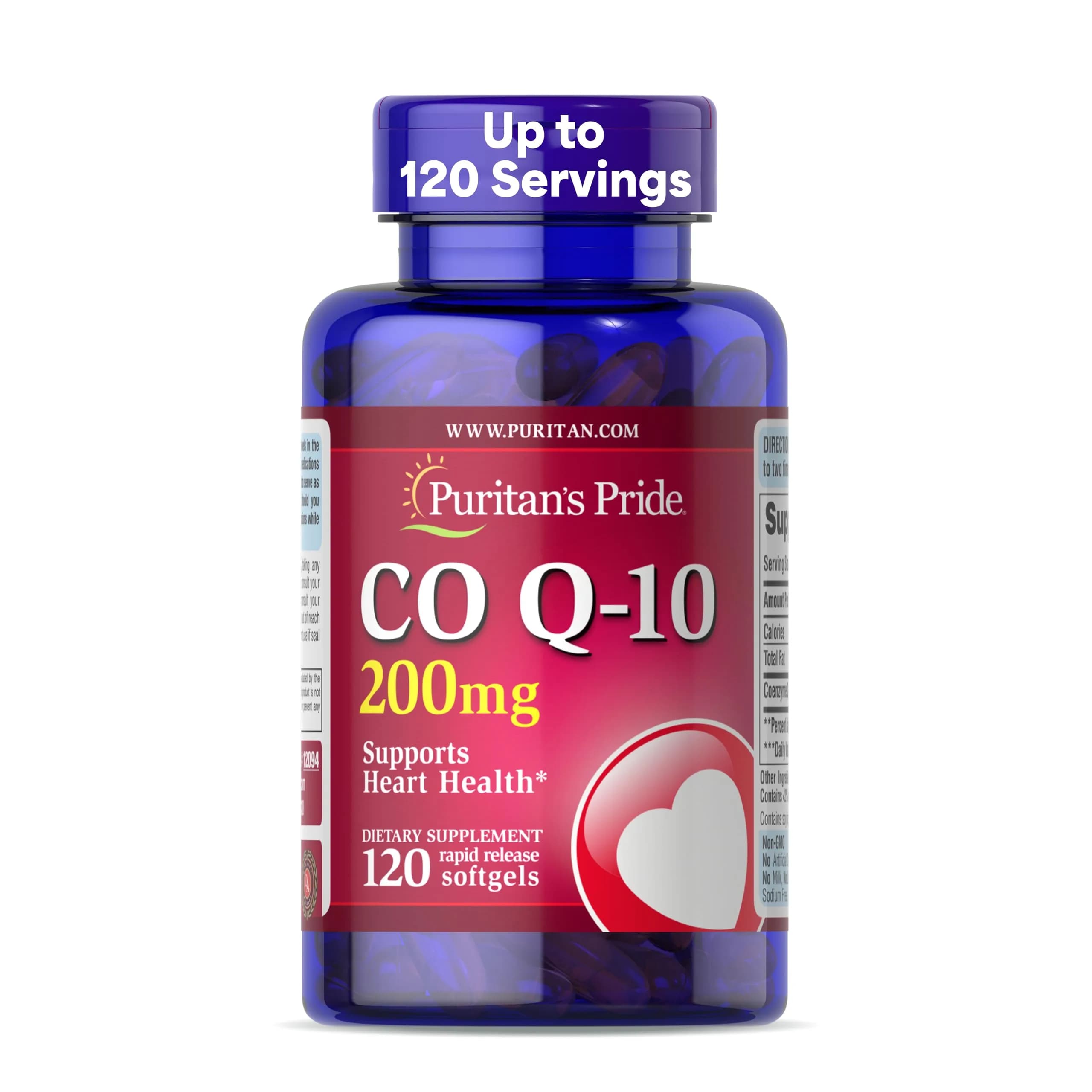Puritan's Pride Coenzyme CoQ10 200mg - main product image