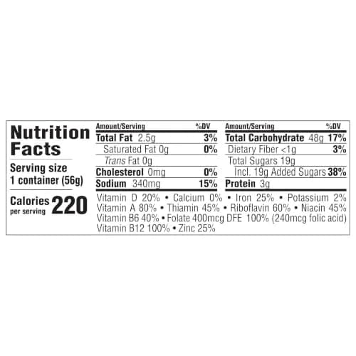 Pebbles Cocoa Chocolate Breakfast Cereal Cups, Gluten Free, 2 oz (56g) | Pack of 12 thumbnail 7
