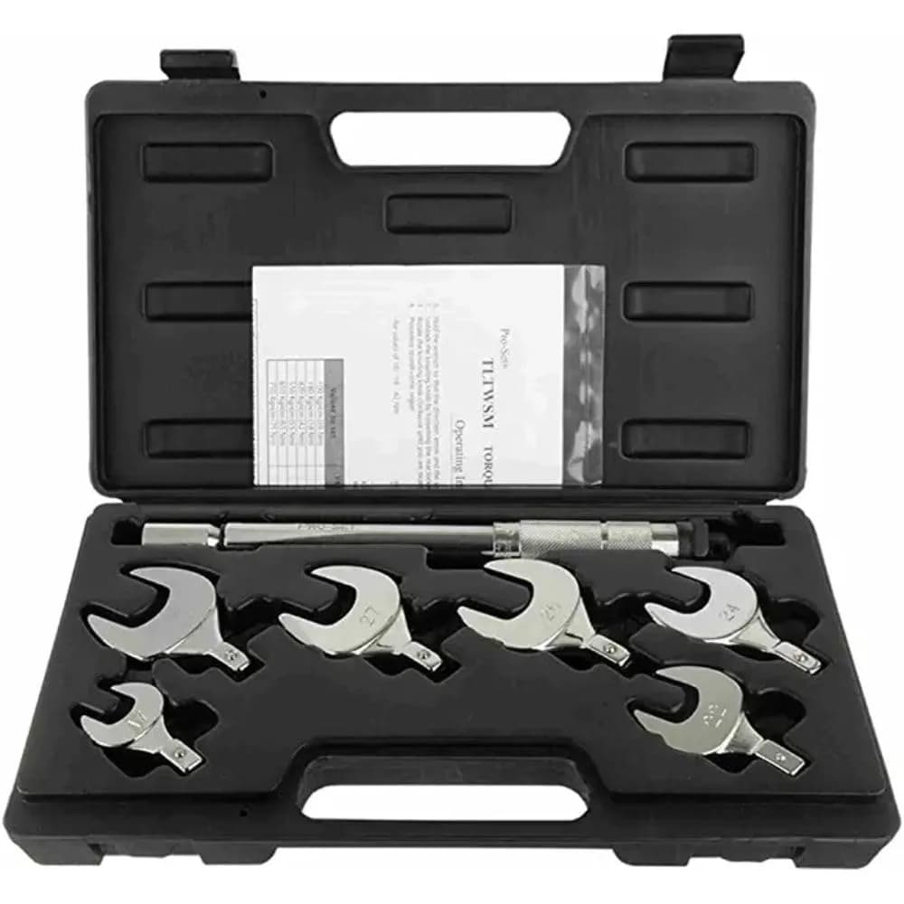 CPS Torque Wrench Set for R410A | Multi-Head, 17-29mm, Metal, Silver - main product image