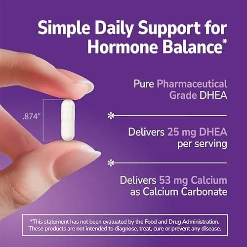 21st Century DHEA 25 mg Capsules 90 Count | Supports Natural Hormone Balance thumbnail 4