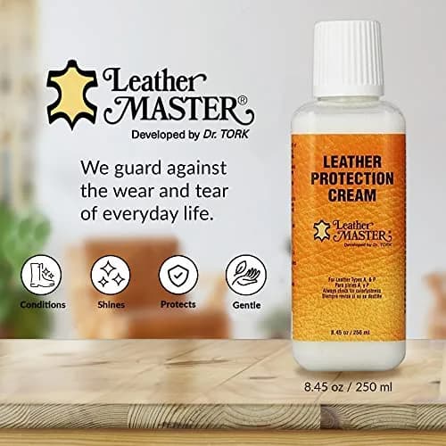 Leather Master Leather Protection Cream 250ml | Water-Based Leather Conditioner & Water Repellent thumbnail 2