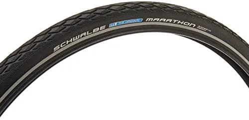 Schwalbe Marathon HS 420 GreenGuard Mountain Bicycle Tire - Wire Bead (26 x 1.50) | Durable, puncture-resistant mountain tire with reflective sidewalls thumbnail 1