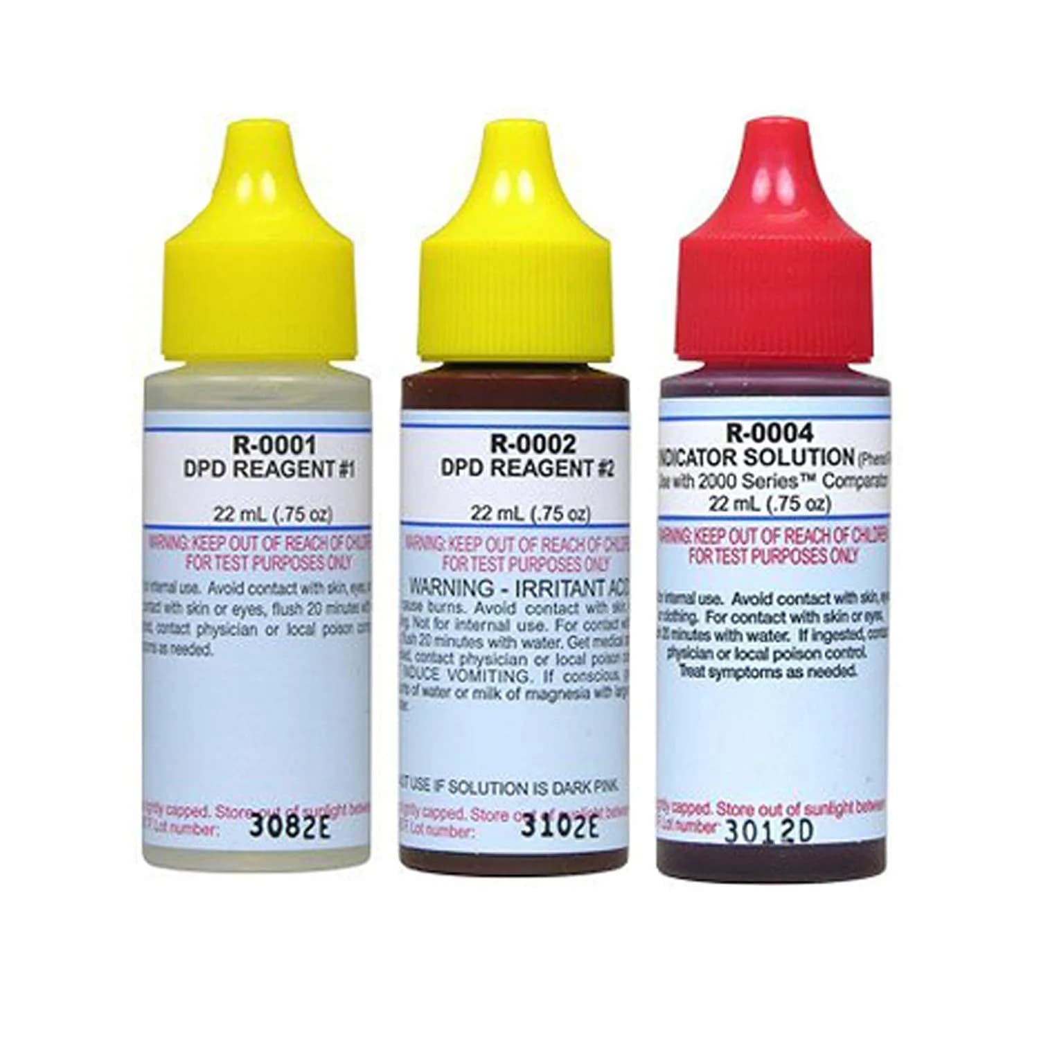 Taylor Replacement Reagent Refill Kits Basic Refill Kit 70.87ml (2.25 Fl Oz) | For Pool & Spa Water Testing - main product image