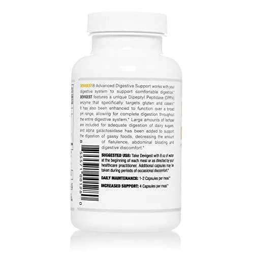 Arthur Andrew Medical Devigest ADS 180 Capsules | Digestive Enzyme Support for Gas & Bloating Relief thumbnail 4