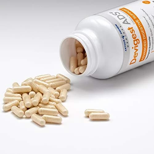 Arthur Andrew Medical Devigest ADS 180 Capsules | Digestive Enzyme Support for Gas & Bloating Relief thumbnail 3