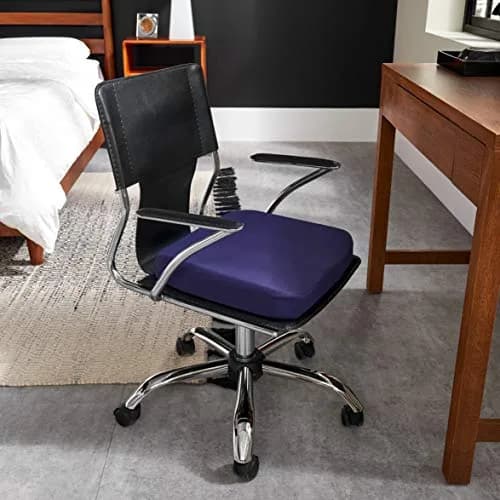 Tempur-Pedic Seat Cushion Medium Dark Navy Blue | Pressure-Relieving Memory Foam for All-Day Comfort thumbnail 4