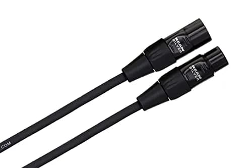 Hosa HMIC-003 REAN XLR3F to XLR3M Microphone Cable, 3 Feet | Pro-Grade, Crystal-Clear Audio, Road-Ready Durability thumbnail 3
