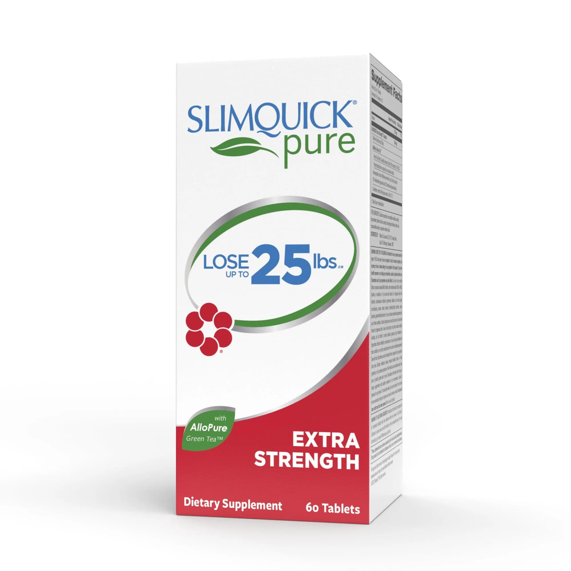 SlimQuick Pure 3X Regular Strength Pill for Women | Supports Weight Goals & Fat Breakdown