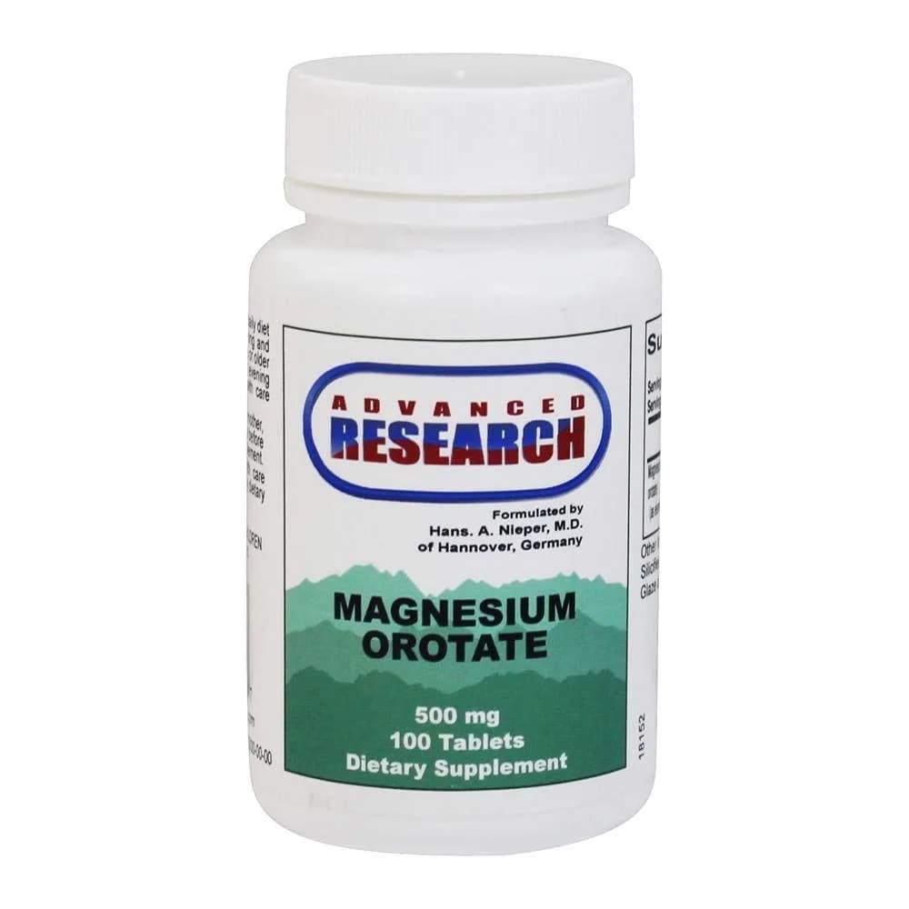 NCI Advanced Research Dr. Hans Nieper Magnesium Orotate Tablets 500 Mg | Mineral Supplement for Adults