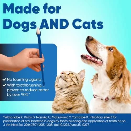 Virbac C.E.T. Enzymatic Toothpaste for Dogs & Cats, Seafood Flavor, 70g (2.5 oz) | Vet Recommended Tartar & Plaque Control thumbnail 3