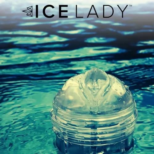 Fleshlight Ice Lady Clear Male Sex Toy | Realistic, Water-Resistant (1 Count) thumbnail 4