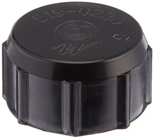 Waterway Drain Cap with Gasket Assembly | Pool & Spa Replacement Part, Black, 1 Pack thumbnail 1