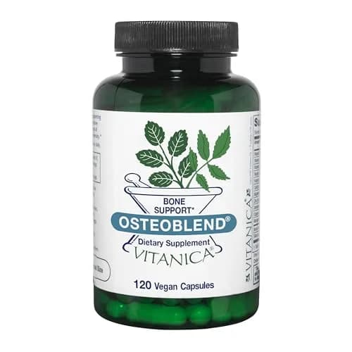 Vitanica OsteoBlend Vegan Bone Support 120 Capsules | Supports Bone Density & Structure thumbnail 1