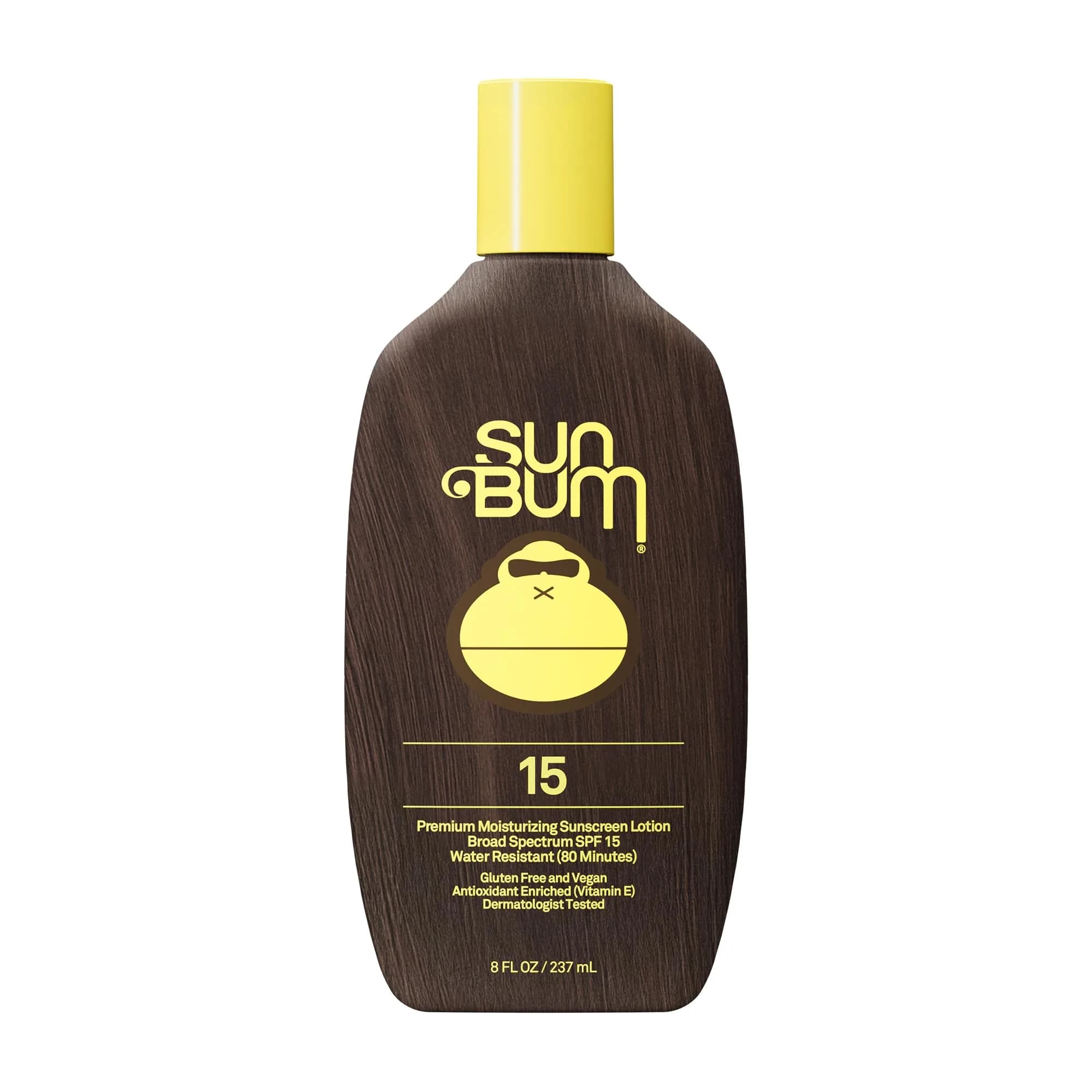 Sun Bum Original SPF 50 Sunscreen Lotion 237ml (8 Fl Oz) | Broad Spectrum UVA/UVB Protection — SPF 15 / 8 Fl Oz