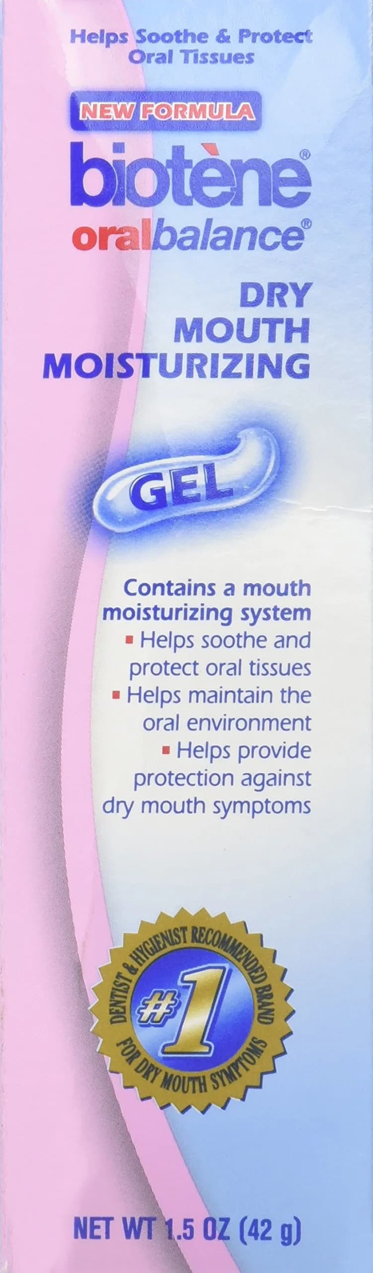 biotène Oralbalance Dry Mouth Moisturizer Gel 1.50 oz (44 ml) | Soothing Relief for Xerostomia thumbnail 2
