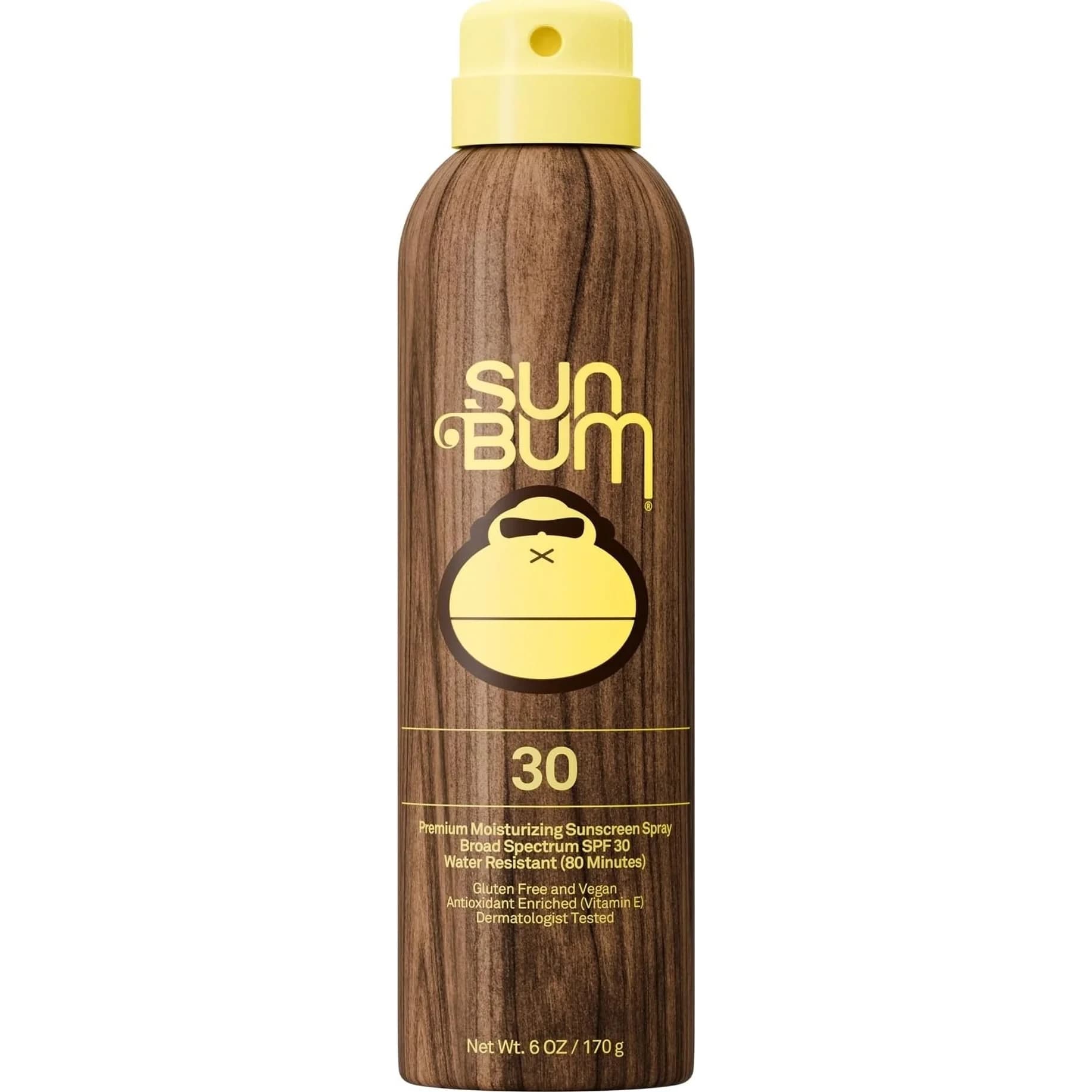 Sun Bum Original SPF 50 Broad Spectrum Sunscreen Body Spray 177ml (6 oz) | Reef-Friendly UVA/UVB Protection — SPF 30