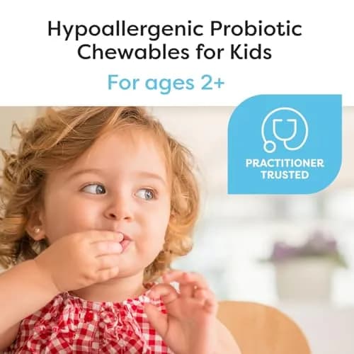 SFI Health Ther-Biotic Kids Probiotic Chewables 60 Cherry Flavored | 25 Billion CFU for Kids thumbnail 2