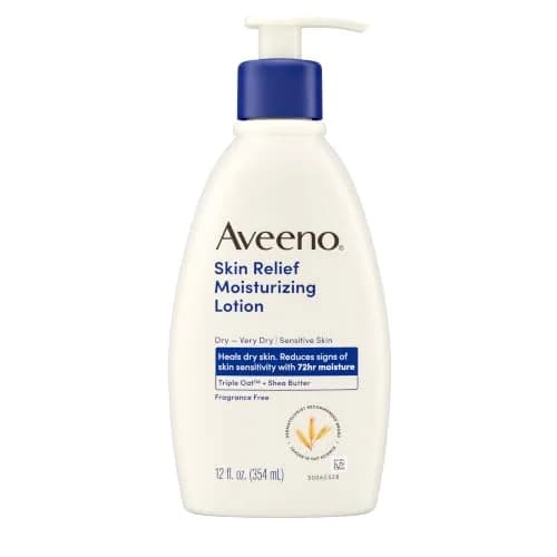 Aveeno Skin Relief Moisturizing Lotion 355ml (12 fl. oz) | Heals Very Dry, Sensitive Skin thumbnail 1