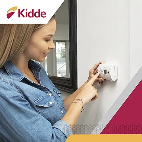 Kidde Battery Operated Carbon Monoxide Alarm with Digital Display & AA Batteries Included | 10-Year Limited Warranty thumbnail 6